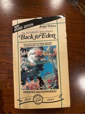 VINTAGE- Back to Eden - Jethro Kloss